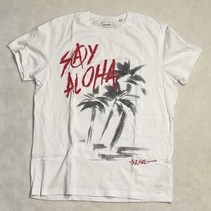 Diesel ‘Say Aloha’ T-Shirt Size M